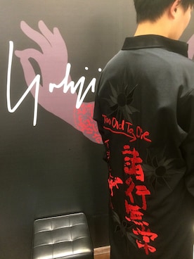 「モード系」｜「アイテム（ステンカラーコート）」を使った、す氏🍣さん（メンズ・175cm）の秋コーディネート