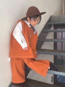 「おとばなコーデフェス告知」｜naoさん（キッズ・100cm）の春コーディネート