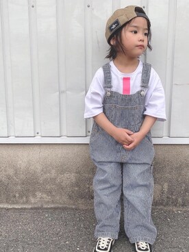 「おとばなコーデフェス告知」｜naoさん（キッズ・100cm）の春コーディネート