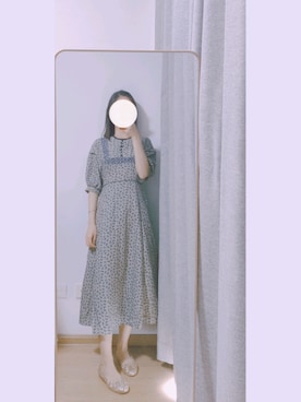 「日系极简」｜「アイテム（バレエシューズ）」を使った、suwu_shuoさん（レディース・164cm）の春コーディネート