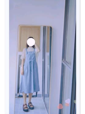「日系极简」｜「アイテム（その他シューズ）」を使った、suwu_shuoさん（レディース・164cm）の春コーディネート