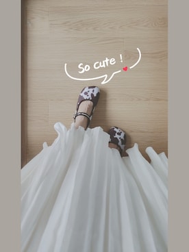 「日系极简」｜「アイテム（スカート）」を使った、suwu_shuoさん（レディース・164cm）の夏コーディネート