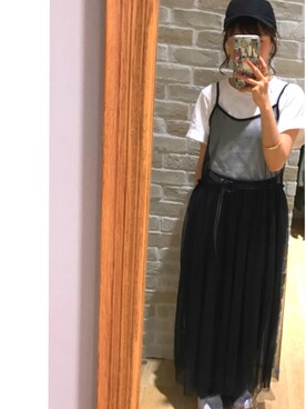 「夏だ」｜sally28さん（レディース・155cm）の春コーディネート