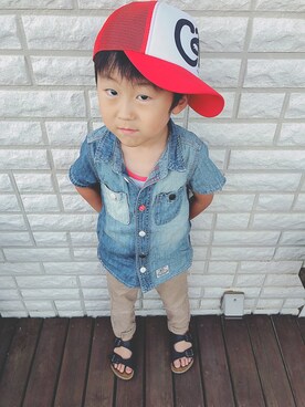 コタ＋☻さん（キッズ・110cm）の夏コーディネート