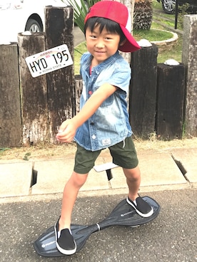 コタ＋☻さん（キッズ・110cm）の夏コーディネート