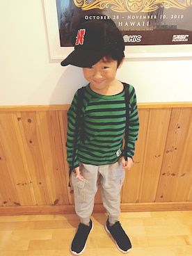 コタ＋☻さん（キッズ・120cm）の秋コーディネート