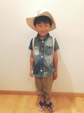 コタ＋☻さん（キッズ・120cm）の春コーディネート