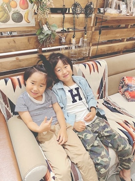 コタ＋☻さん（キッズ・104cm）の夏コーディネート