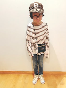 コタ＋☻さん（キッズ・130cm）の冬コーディネート