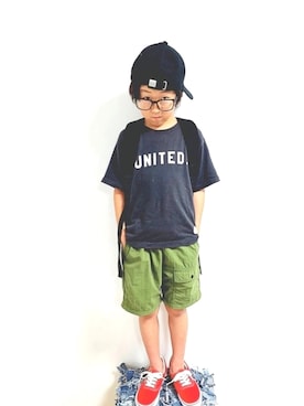 コタ＋☻さん（キッズ・130cm）の夏コーディネート
