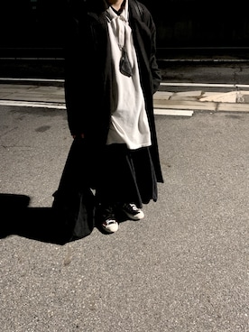 「Yohji Yamamoto（ヨウジヤマモト）のアイテム（キーケース/キーアクセサリー）」を使った、     ととととさん（メンズ・173cm）の春コーディネート