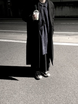 「Yohji Yamamoto（ヨウジヤマモト）のアイテム（キーケース/キーアクセサリー）」を使った、     ととととさん（メンズ・173cm）の春コーディネート