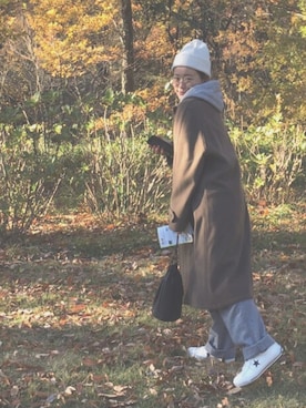 「HARROW TOWN STORES（ハロウタウンストアズ）のアイテム」を使った、madoka さん（レディース・152cm）の秋コーディネート