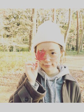 「HARROW TOWN STORES（ハロウタウンストアズ）のアイテム」を使った、madoka さん（レディース・152cm）の秋コーディネート