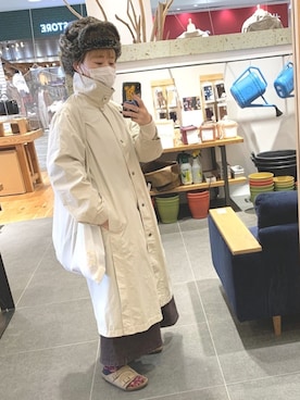 「rasox（ラソックス）のアイテム（ソックス/靴下）」を使った、madoka さん（レディース・152cm）の秋コーディネート