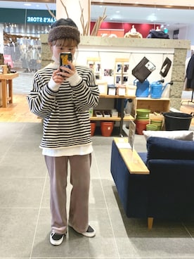 madoka さん（レディース・152cm）の冬コーディネート