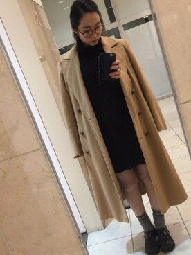 「アイテム（ブーティ）」を使った、つるさん（レディース・160cm）の冬コーディネート