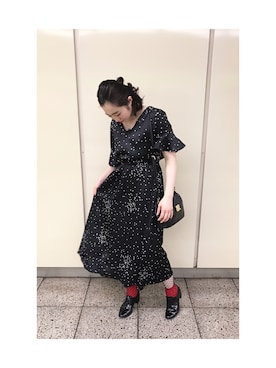 「アイテム（ブーティ）」を使った、つるさん（レディース・160cm）の春コーディネート