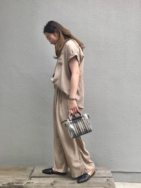 つるさん（レディース・160cm）の春コーディネート