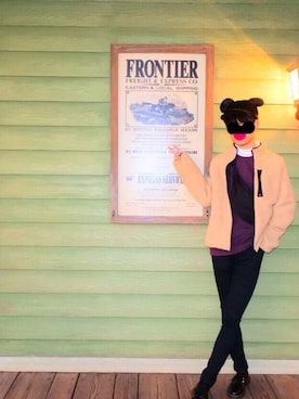 「アイテム（ブルゾン）」を使った、かなたさん（メンズ・180cm・10代）の冬コーディネート