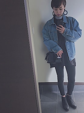 Y U M Iさん（レディース・160cm）の春コーディネート