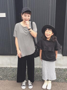 Y U M Iさん（レディース・160cm）の夏コーディネート