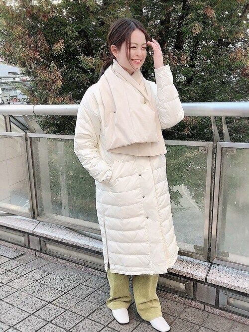 松尾 Ships 立川店 Shipsのダウンジャケット コートを使ったコーディネート Wear