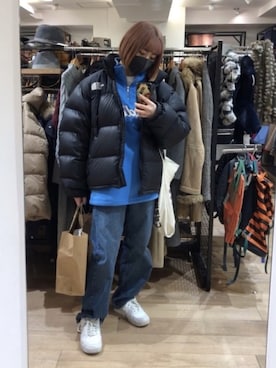 「アイテム（その他トップス）」を使った、anzuさん（レディース・160cm）の冬コーディネート