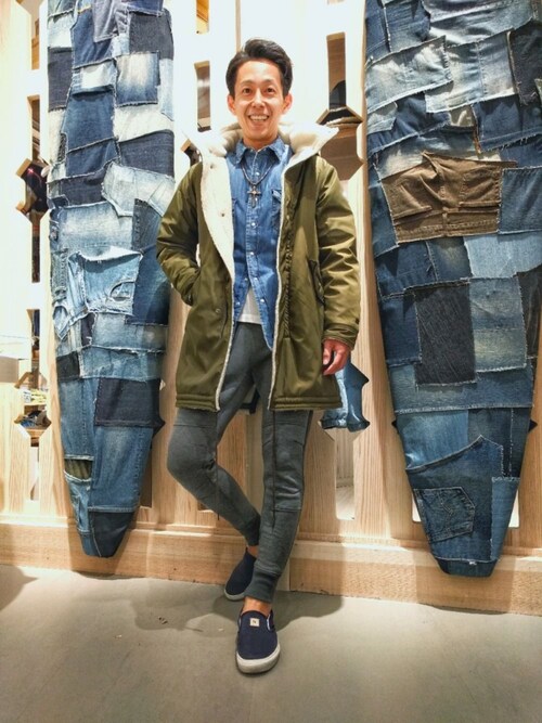 あなたの髪型 無料印刷可能デニムシャツ コーデ メンズ 冬