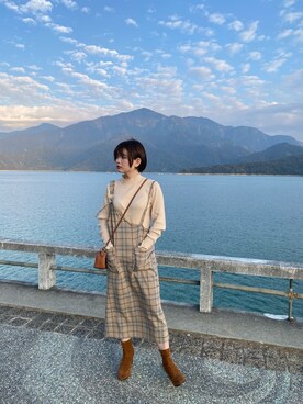 yuさん（レディース・159cm）の春コーディネート