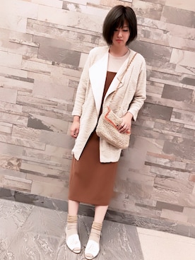 Mio®︎さん(レディース・170cm)の春コーディネート