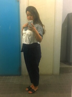 ponさん（レディース・154cm）の夏コーディネート