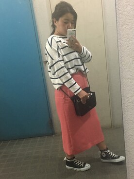 ponさん（レディース・154cm）の夏コーディネート