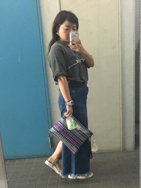 ponさん（レディース・154cm）の夏コーディネート