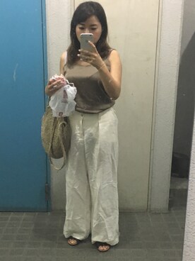 ponさん（レディース・154cm）の夏コーディネート