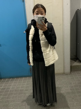 「ZARA KIDSのアイテム（その他アウター）」を使った、ponさん（レディース・154cm）の秋コーディネート