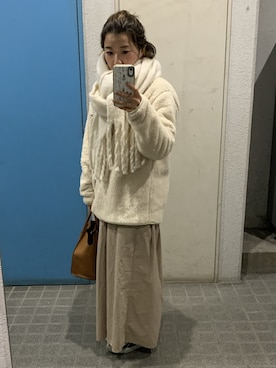 ponさん（レディース・154cm）の冬コーディネート