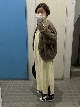 ponさん（レディース・154cm）の冬コーディネート