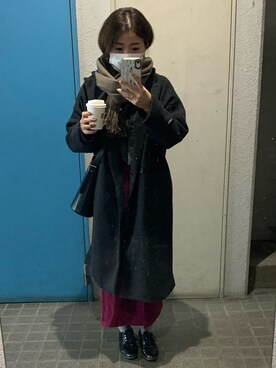 ponさん（レディース・154cm）の冬コーディネート