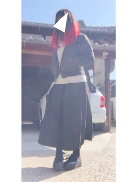 「Manic Panic（マニックパニック）のアイテム」を使った、椛さん（レディース・157cm）の春コーディネート