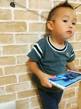 「イメチェン」｜chimamaさん（キッズ・90cm）の夏コーディネート