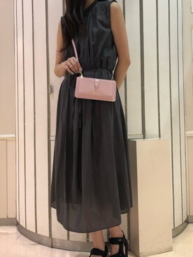「Samantha Thavasa Petit Choice（サマンサタバサ　プチチョイス）のアイテム（バッグ）」を使った、mizuki☺︎さん（レディース・175cm）の夏コーディネート