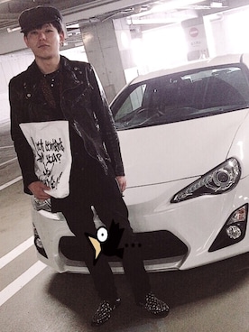 「HARRIS BROWN（ハリスブラウン）のアイテム」を使った、Piョんさん（メンズ・175cm）の秋コーディネート