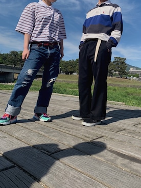 七輪さん(メンズ・170cm)の春コーディネート