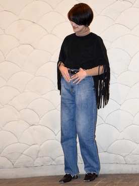 「BEYOND（ビヨンド）のアイテム」を使った、Goldy_PRESSさん（レディース・157cm）の春コーディネート