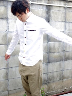 「arch（アーチ）のアイテム」を使った、tukiさん（メンズ・174cm）の秋コーディネート