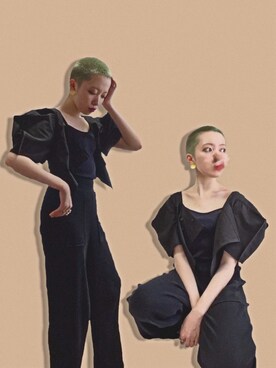 「HELK（ヘルク）のアイテム（ジャケット/アウター）」を使った、理翔 / rishangさん（レディース・154cm）の夏コーディネート