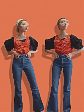 「HELK（ヘルク）のアイテム（ジャケット/アウター）」を使った、理翔 / rishangさん（レディース・154cm）の夏コーディネート