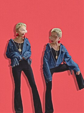 「fifth（フィフス）のアイテム（キャミソール）」を使った、理翔 / rishangさん（レディース・154cm）の秋コーディネート