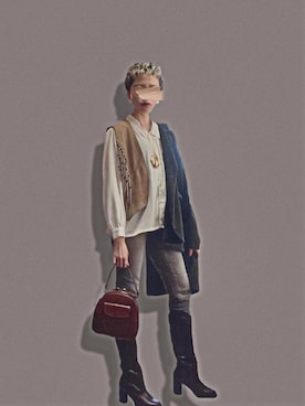 理翔 / rishangさん（レディース・154cm）の冬コーディネート